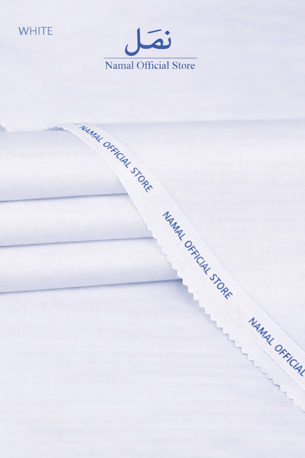 American Cotton Stiff Finish (White)